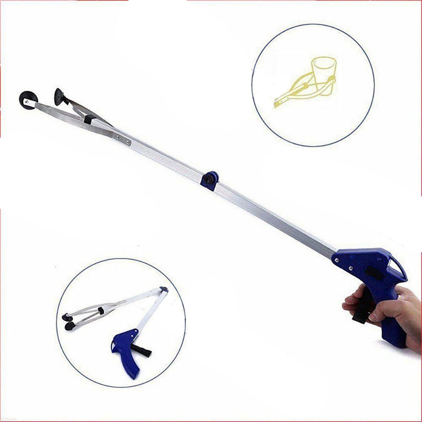 Trigger Arm Litter Picker Gripper Rubbish Claw Grabber Tool