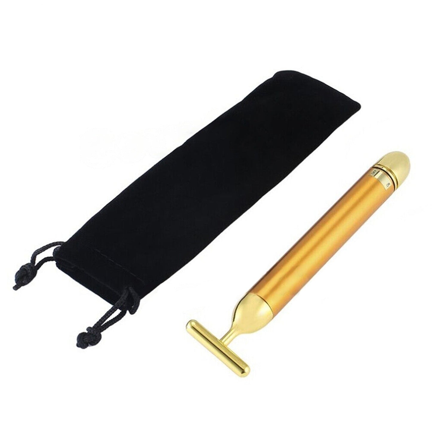 Gold Pulse Energy Facial Massager Beauty Bar for Face Tightening