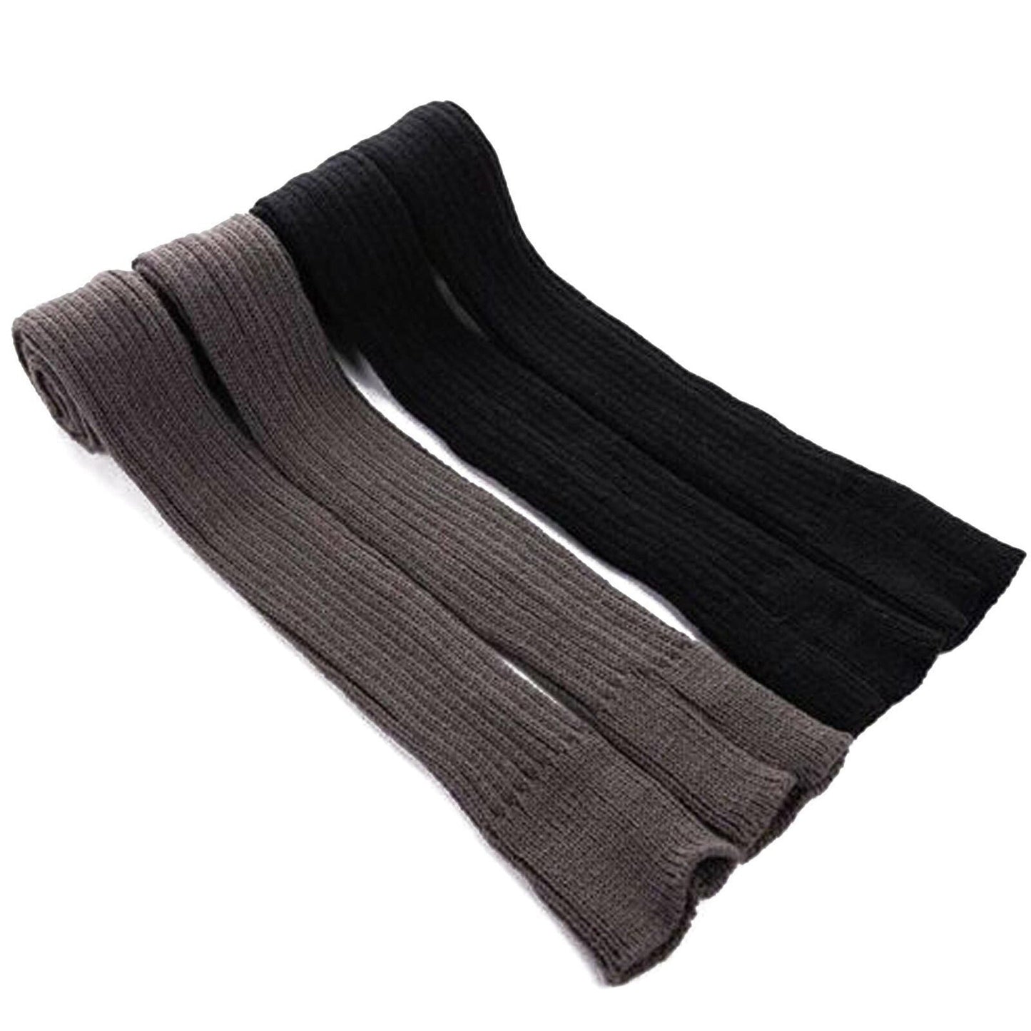 Women Knitted Crochet Thigh High Long Warm Bubble Socks