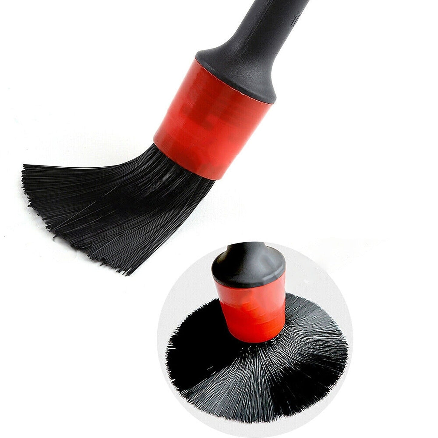 5pcs Car Detailing Brushes for Cleaning Dashboard Wheels and Tires