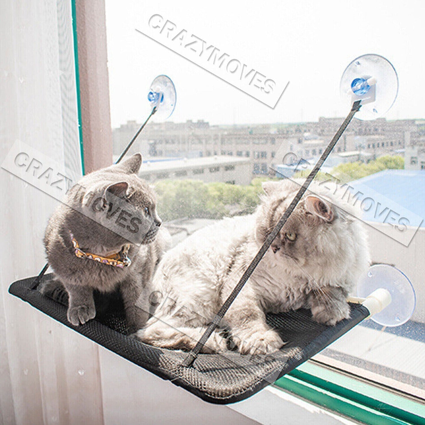 Durable Window Mounted Pet Cat Hammock Hanging Bed