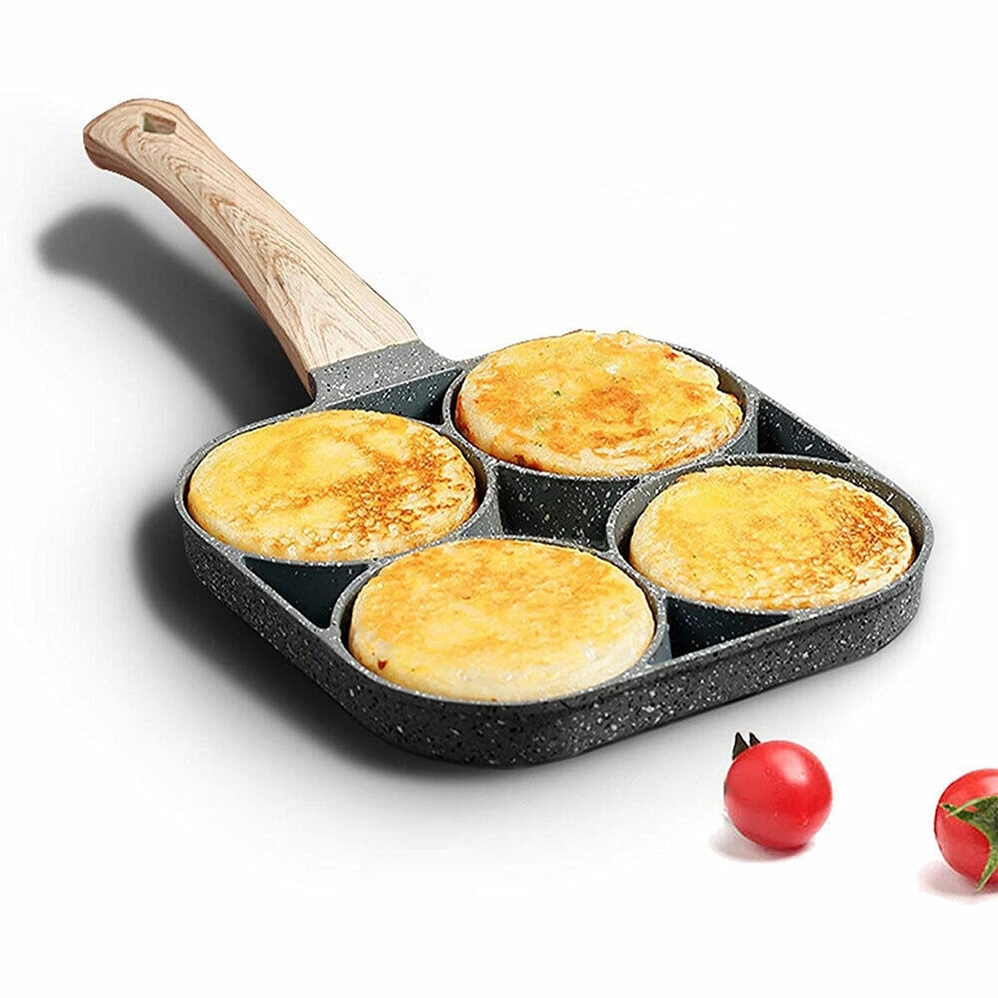 4 Cup Non Stick Breakfast Egg Maker Pan Fried Egg Pancake Burger Cookwares