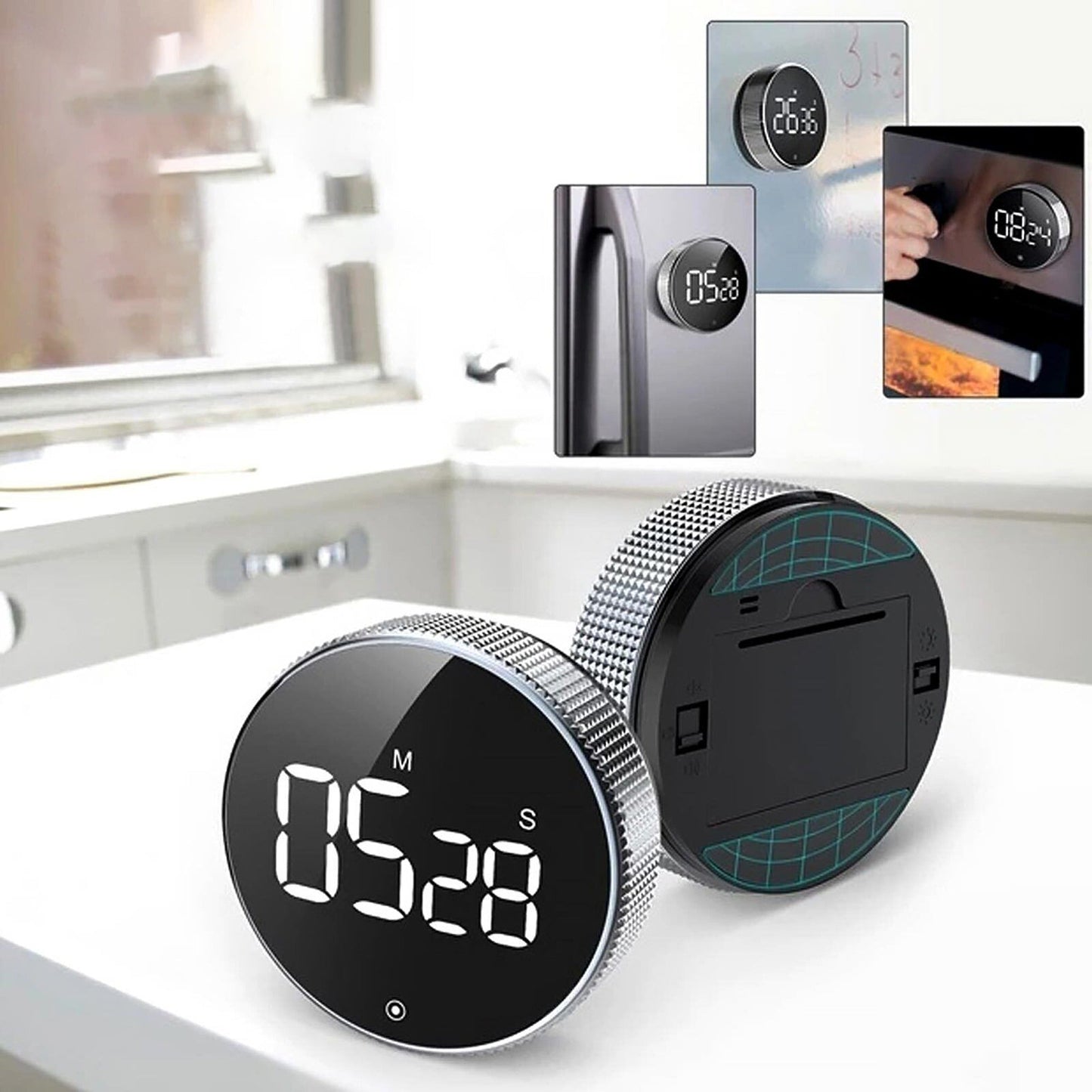 Smart Magnetic Digital Rotation Countdown Timer