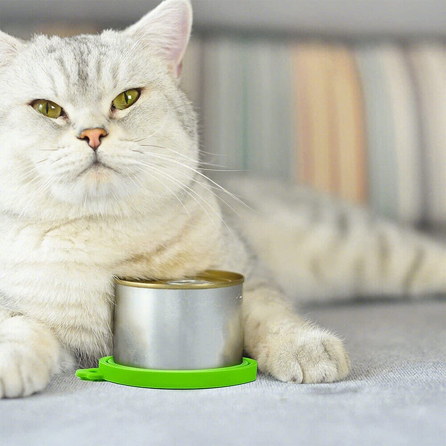 6pcs Silicone Pet Food Can Lid Dog Cat Tin Reusable Storage Cap