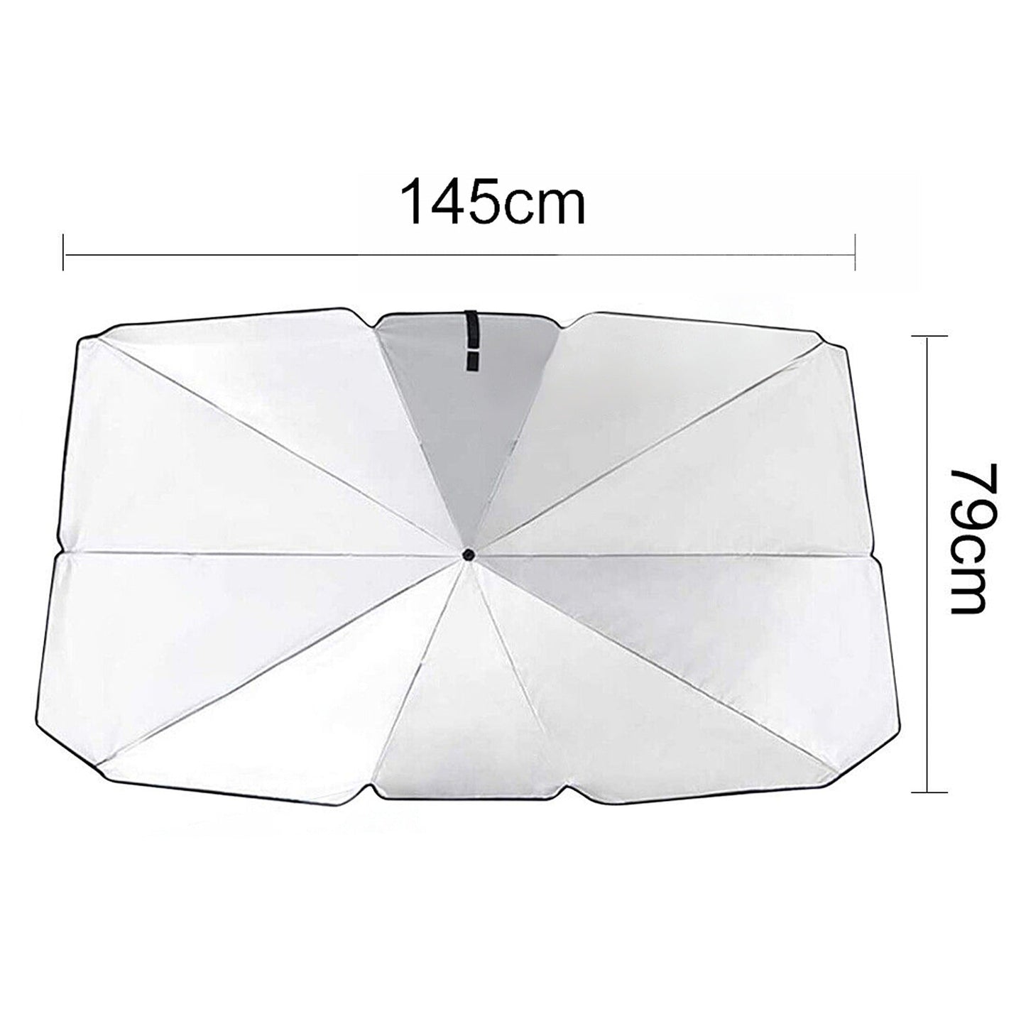 Foldable Car Sun Shade Front Window Umbrella Windshield Cover Visor