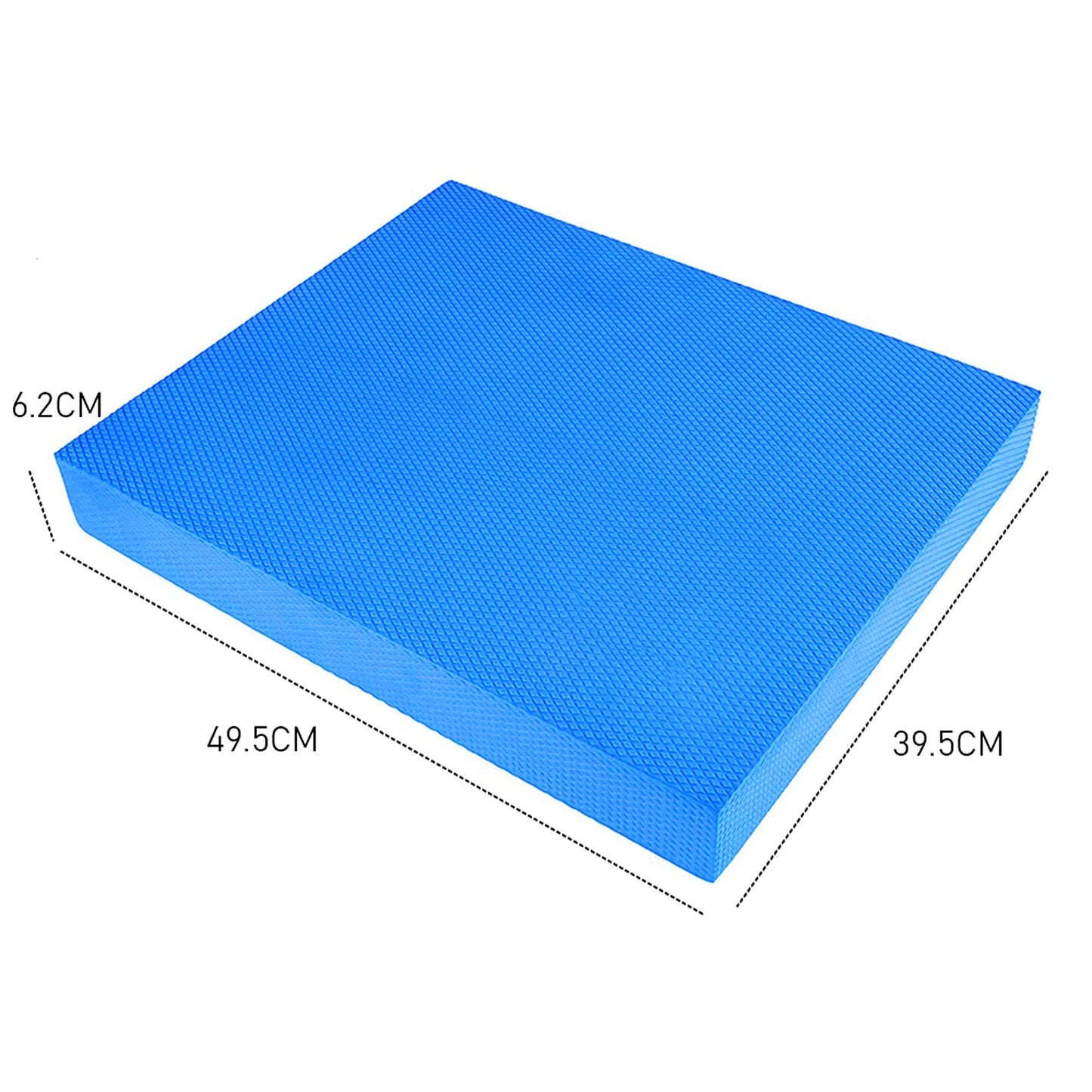 Yoga Balance Foam Pad Thickened TPE Mat for Exercise and Physical Therapy