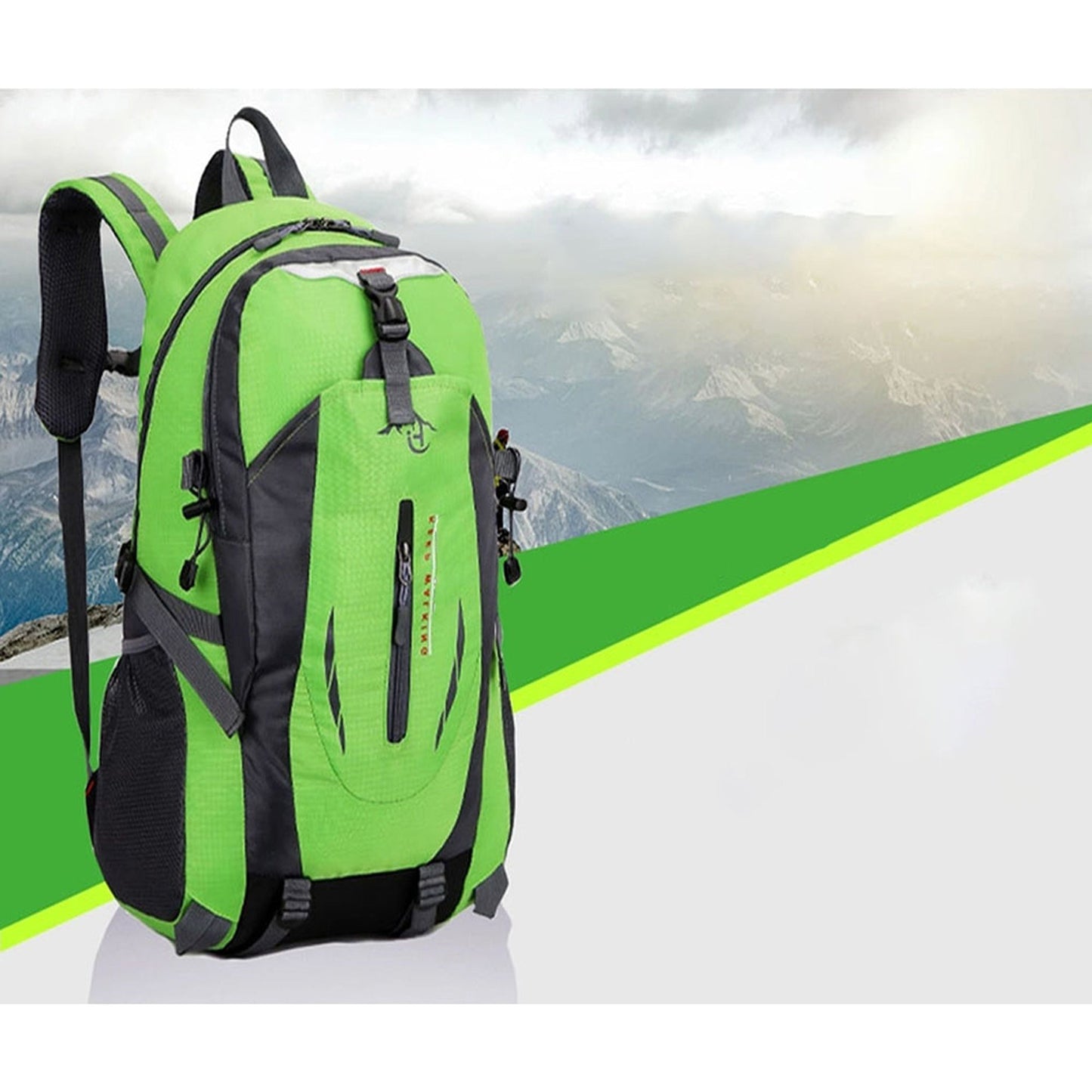 40L Waterproof Backpack for Outdoor Travel and Hiking Camping Luggage Rucksack