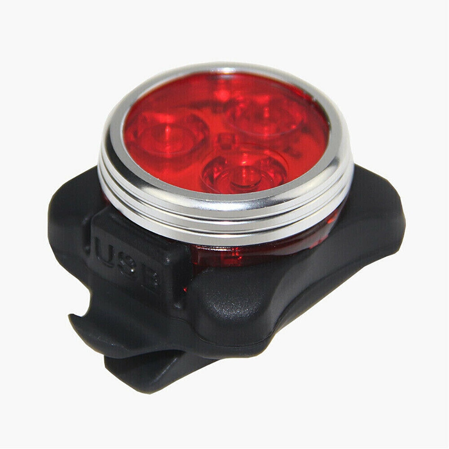 USB Rechargeable Bike Light Set IPX4 Waterproof Front and Rear Tail Lamp