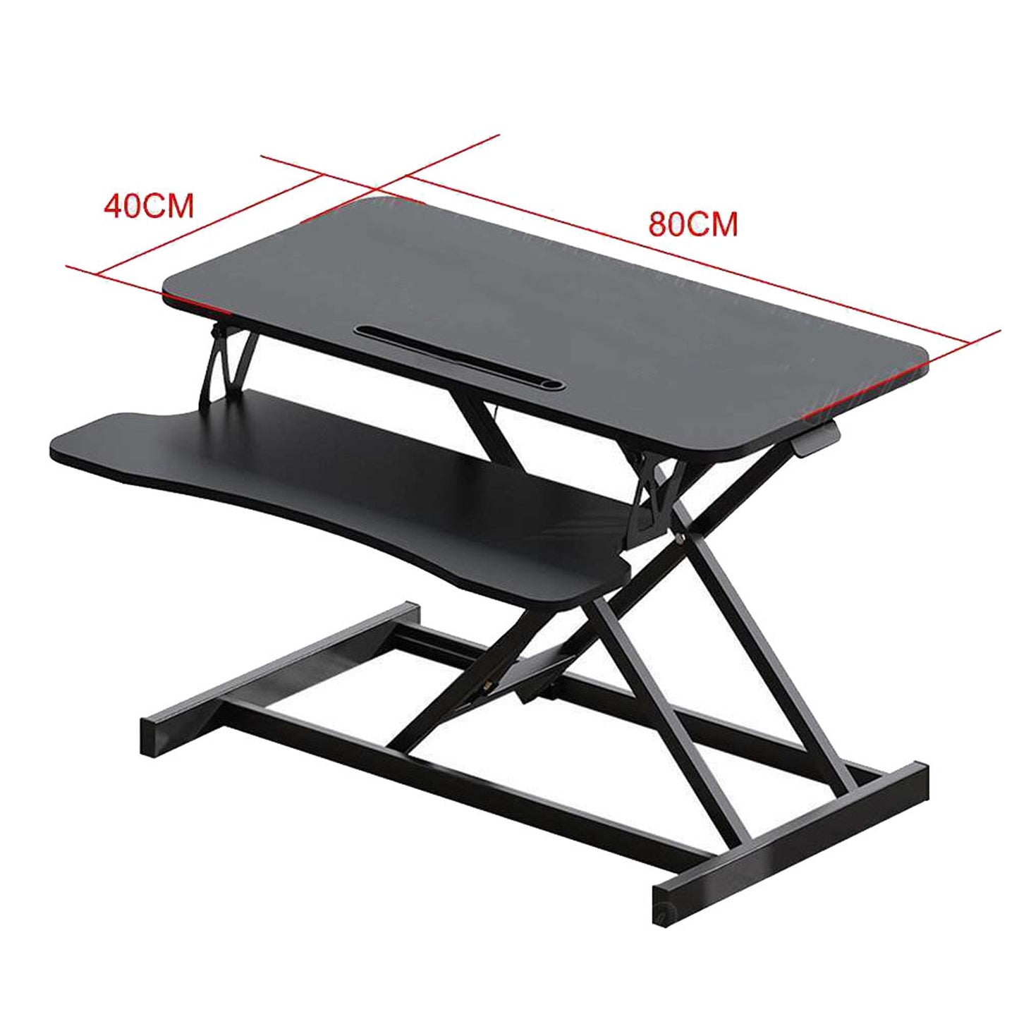 Adjustable Stand Up Desk Laptop Riser Convertible Sit Stand Workstation