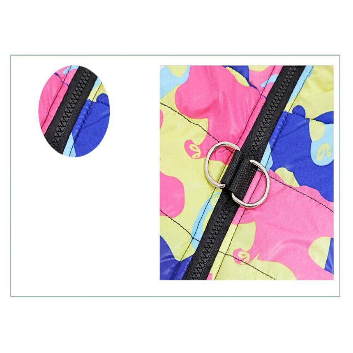 Large Dog Winter Coat Waterproof Padded Jacket Pet Clothes Windbreaker