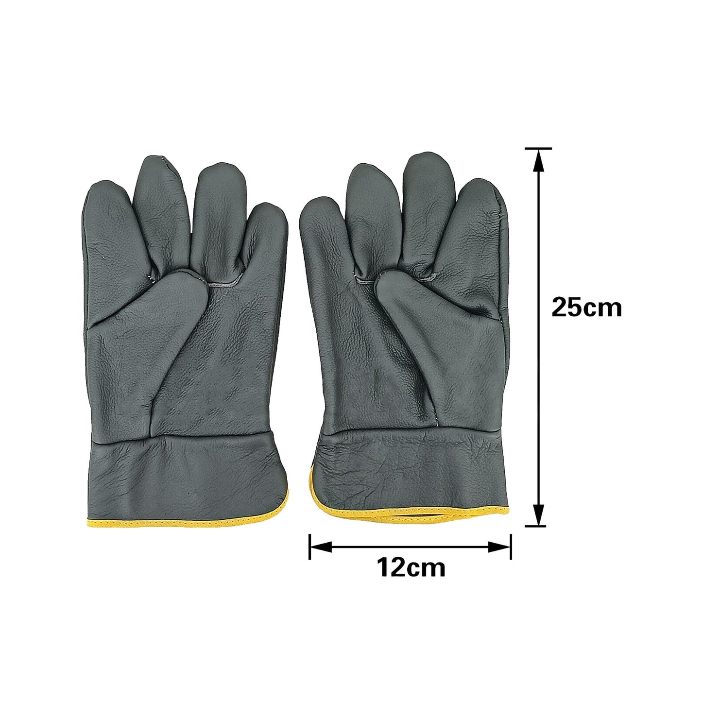 Gardening Premium Leather Safety Work Rigger Gloves