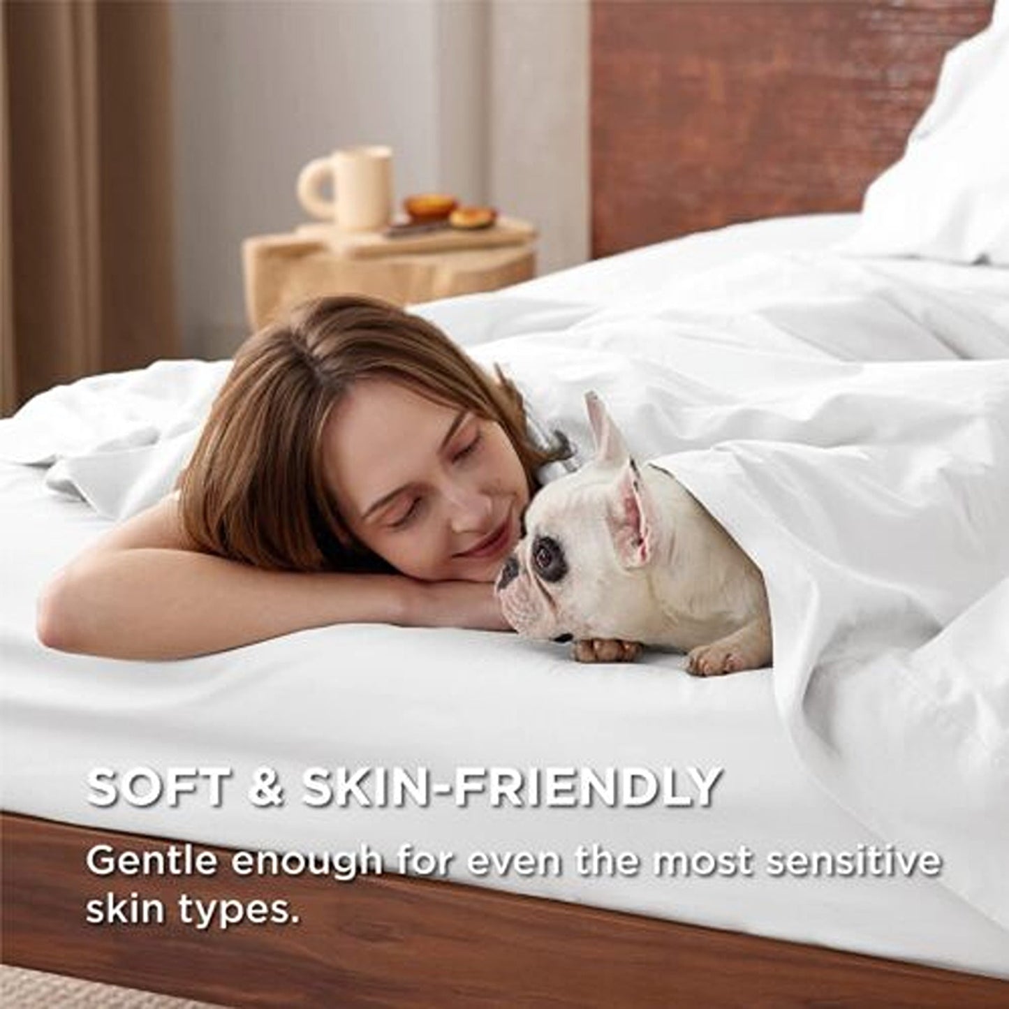 White Egyptian Cotton Ultra Soft Sheet Set - Flat and Fitted