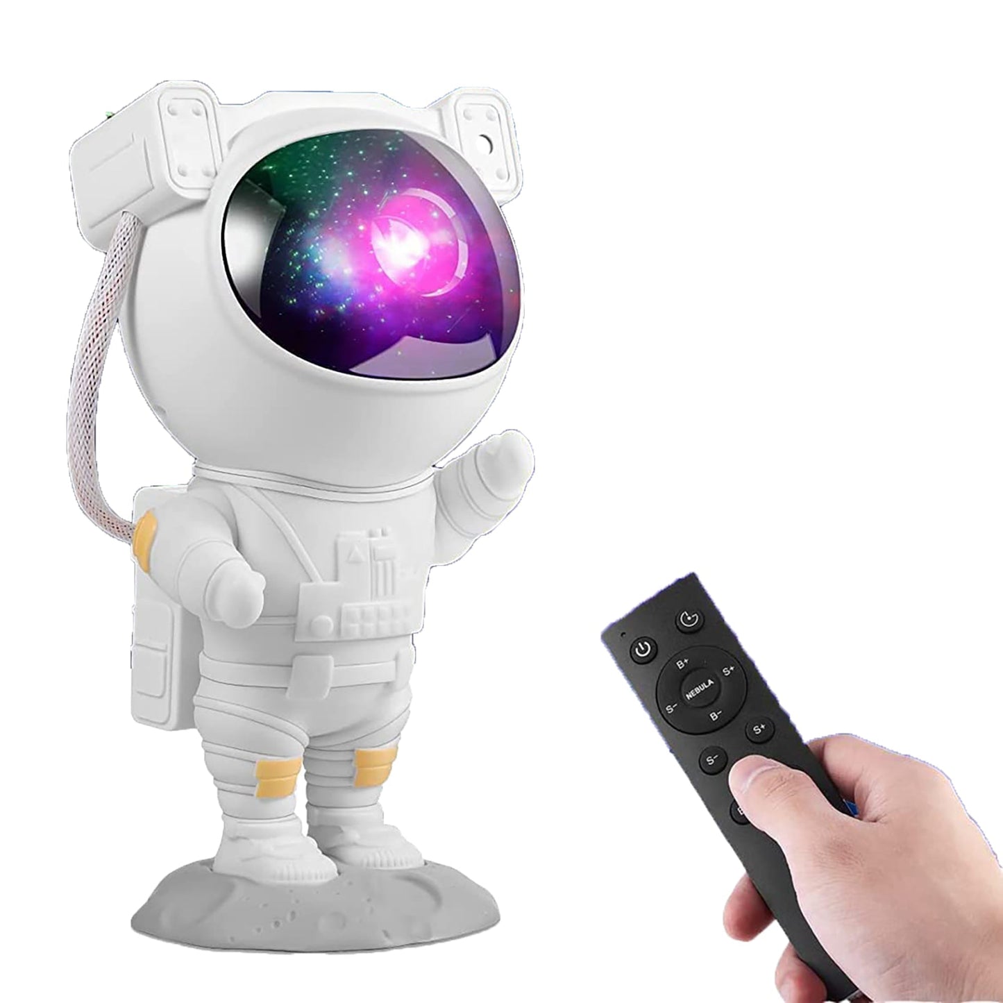 LED Night Light Astronaut Star Projector with Timer and Remote Control Room Decor