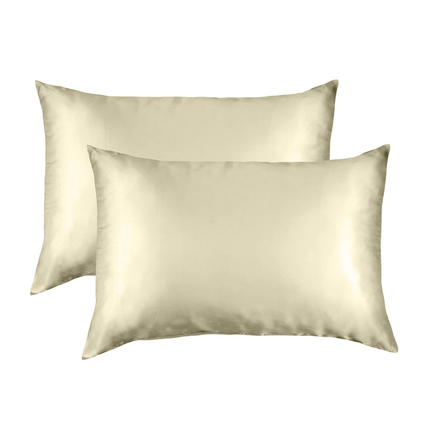 Hypoallergenic Mulberry Silk Pillowcase Twin Pack Soft and Comfortable