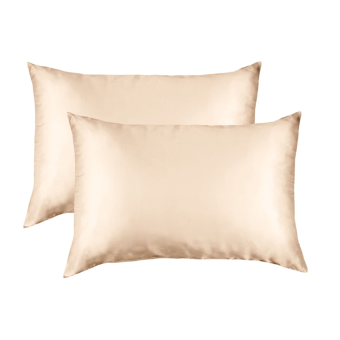 Hypoallergenic Mulberry Silk Pillowcase Twin Pack Soft and Comfortable