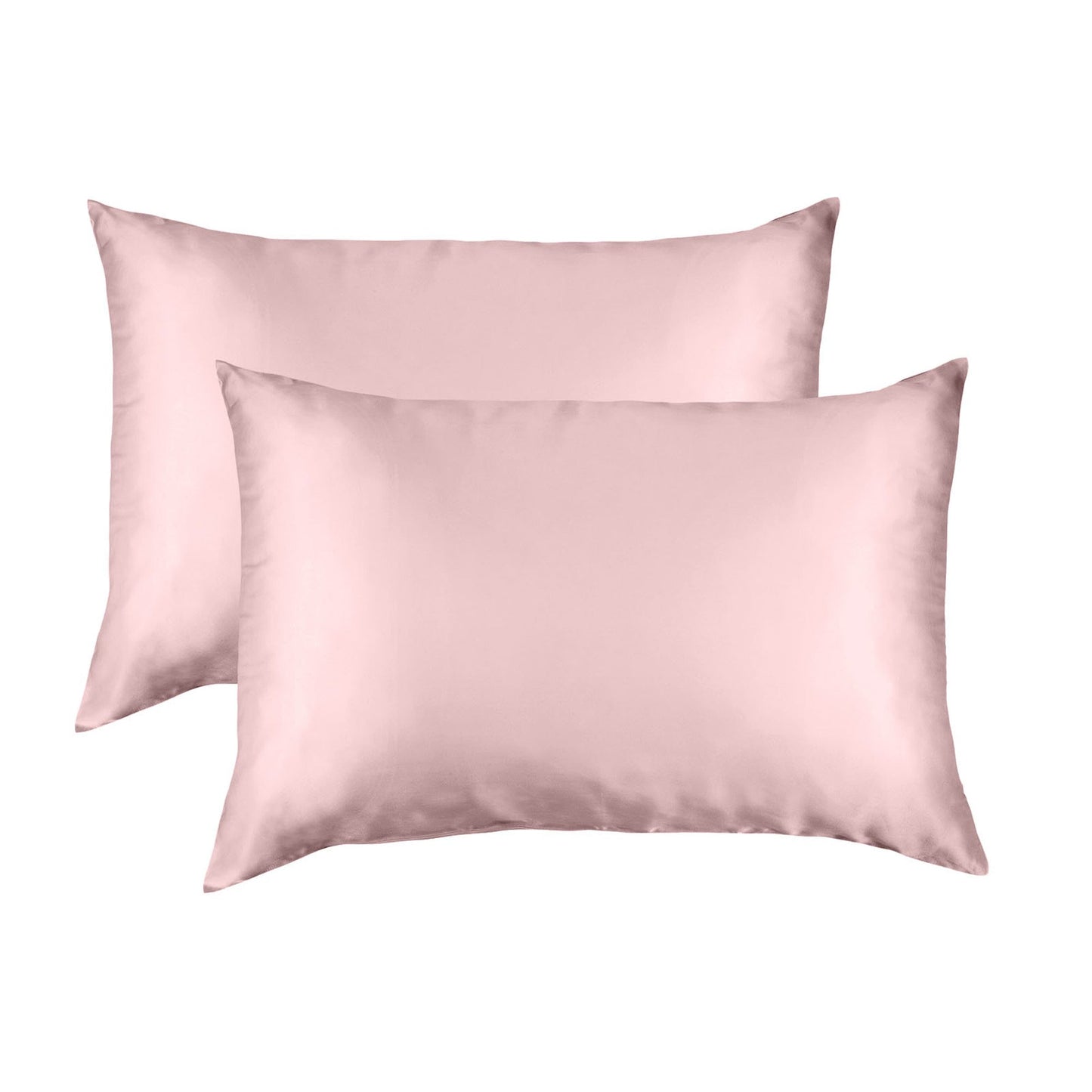 Hypoallergenic Mulberry Silk Pillowcase Twin Pack Soft and Comfortable