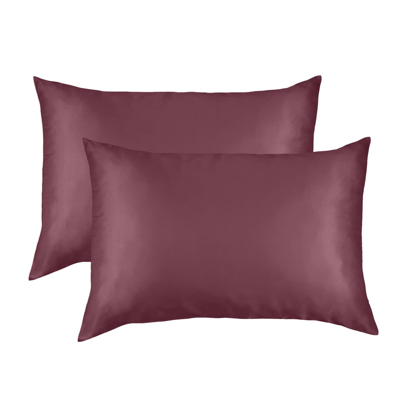 Hypoallergenic Mulberry Silk Pillowcase Twin Pack Soft and Comfortable