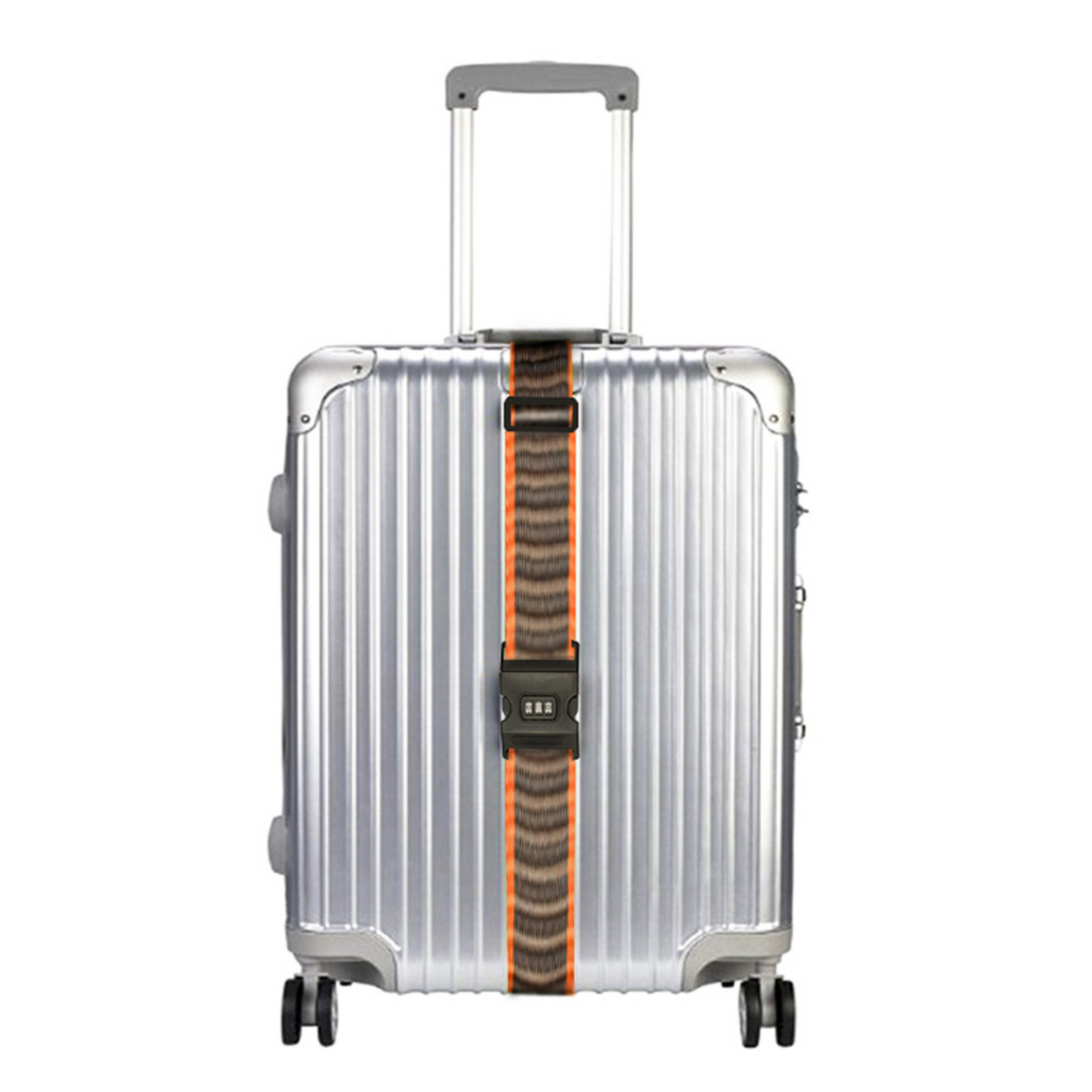 Travel Secure Lock Safe Nylon Luggage Strap Suitcase with Password Code