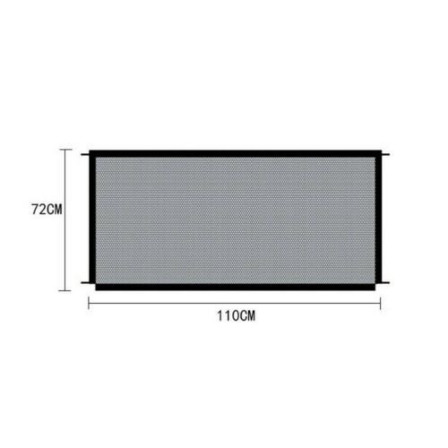 Portable Mesh Pet Gate for Dogs and Cats Baby Safety Fence