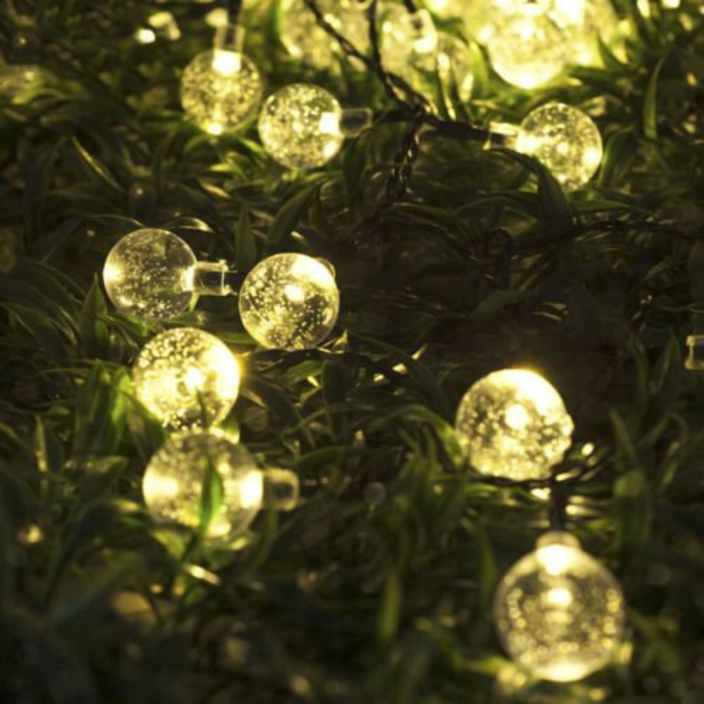 Solar Globe String Lights 100 to 200 LED Fairy Outdoor Festoon for Garden Party