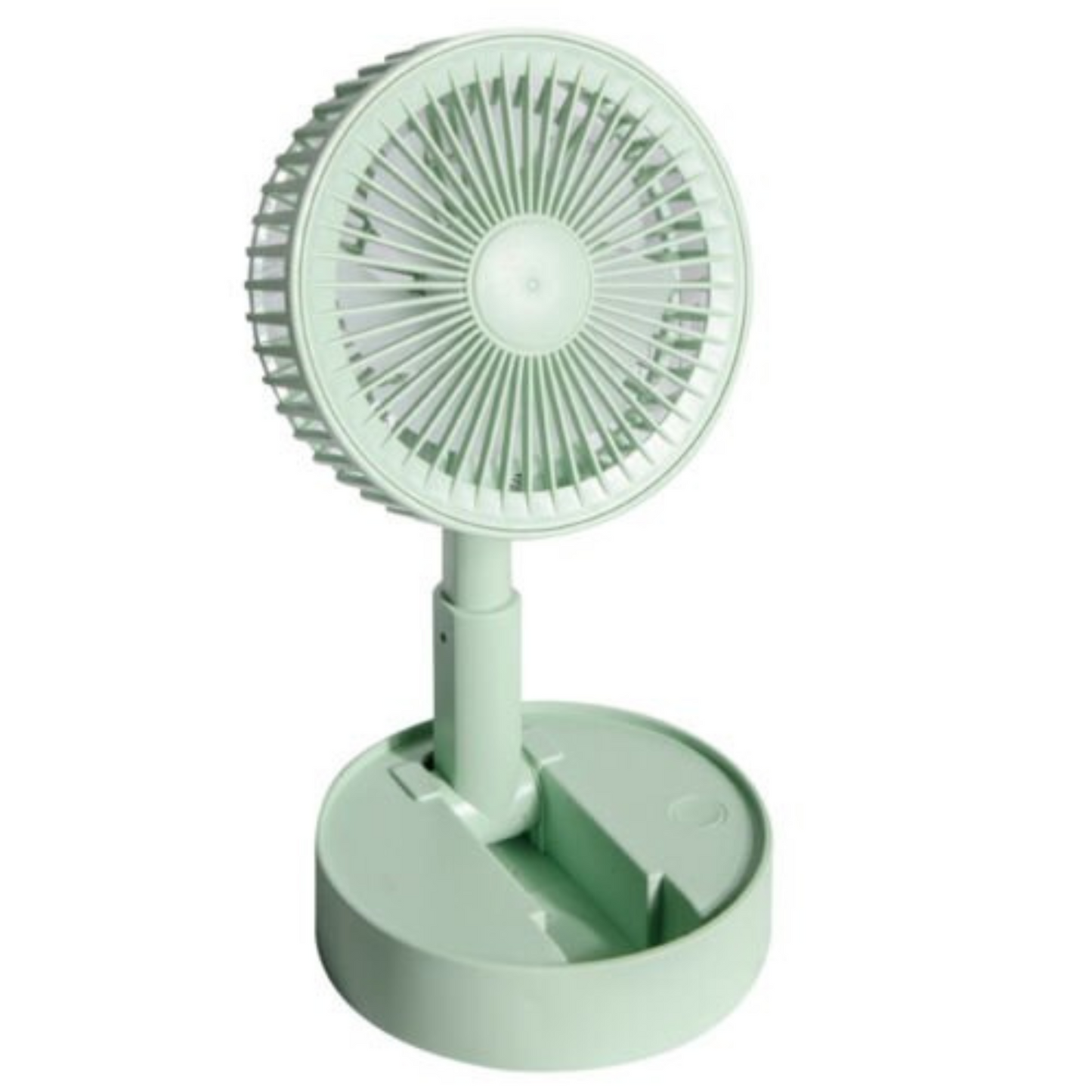 USB Rechargeable Telescopic Foldable Fan 3 Speeds Portable Desk Floor Fan