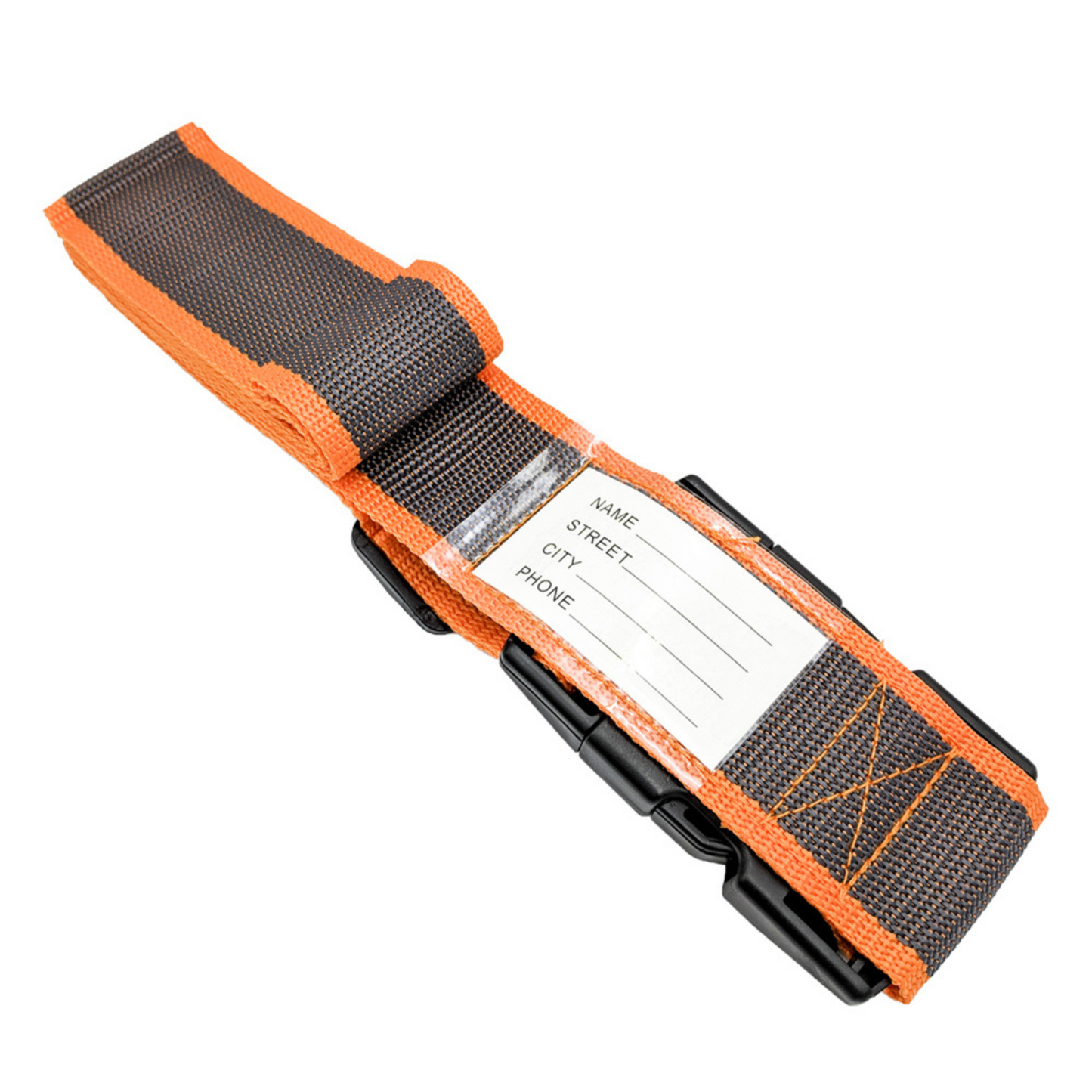 Travel Secure Lock Safe Nylon Luggage Strap Suitcase with Password Code