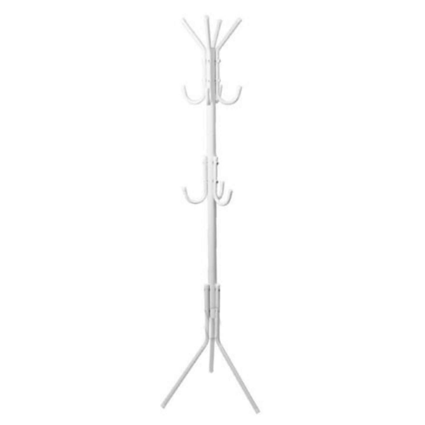 Metal Tree Style 12 Hook Cloth Hanger Stand Hat Clothes Rack