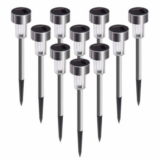 Outdoor Ground Waterproof Solar Lights Garden Lawn LED Pathway Lamps