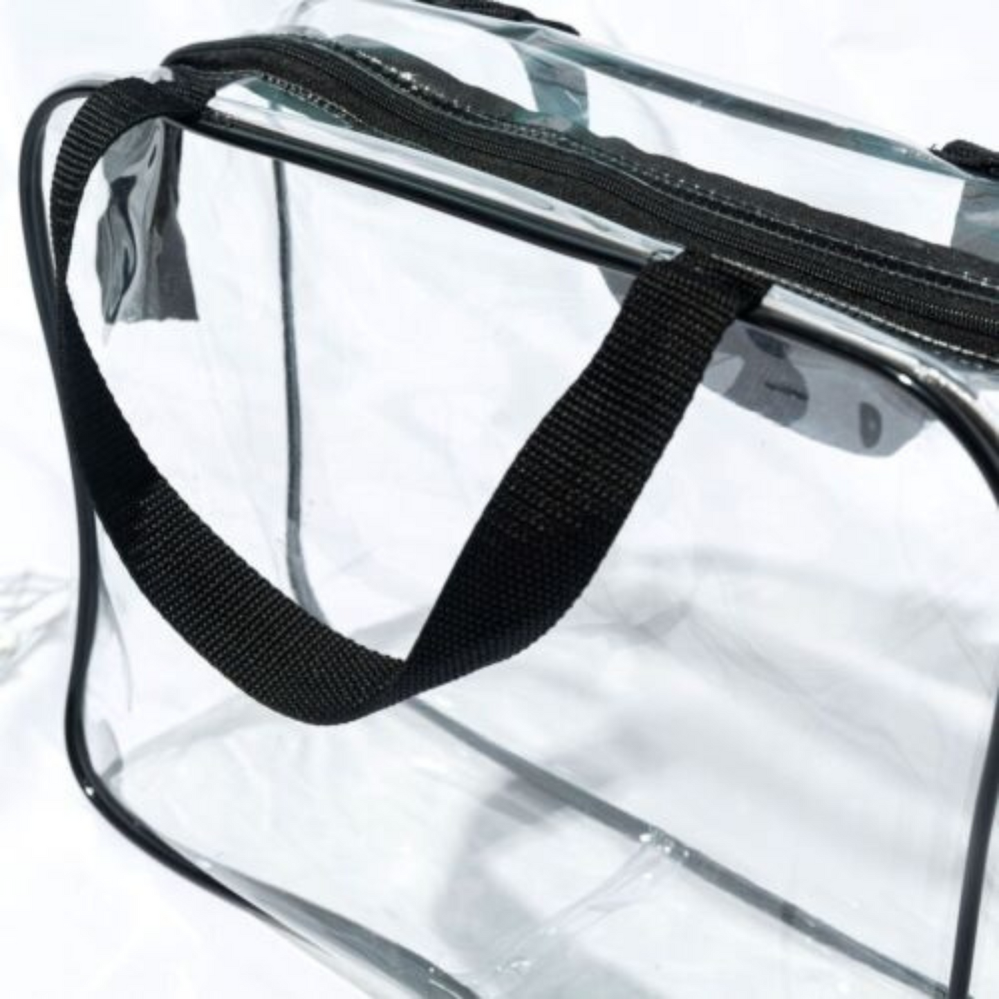 Set of 3 Clear PVC Cosmetic Makeup Toiletry Organizer Travel Wash Bag Holder