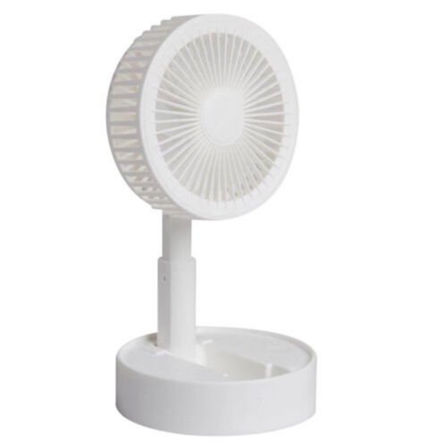 USB Rechargeable Telescopic Foldable Fan 3 Speeds Portable Desk Floor Fan