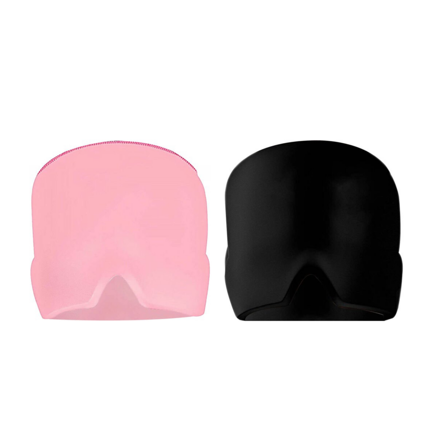 Cold Therapy Migraine Relief Ice Head Wrap Reusable Headache Hat Eye Mask