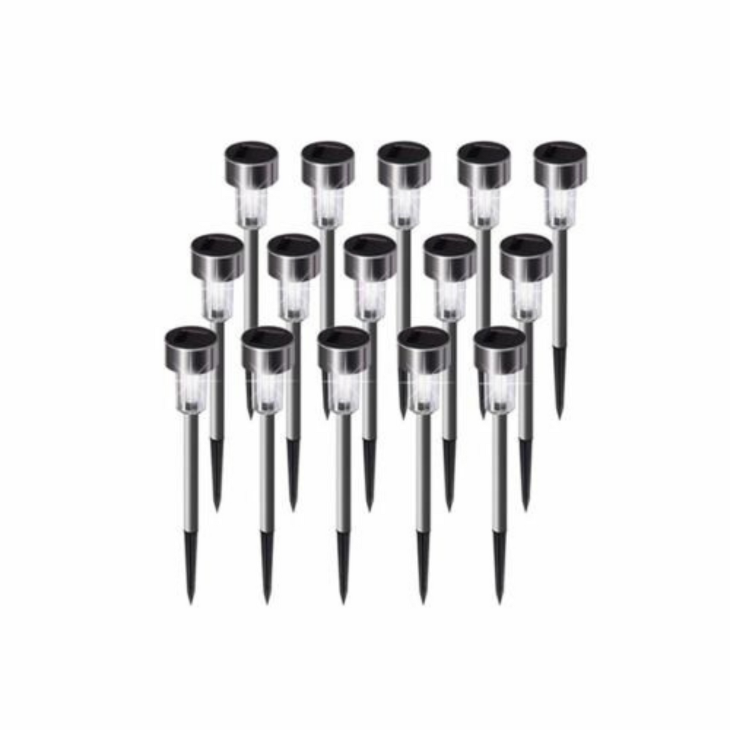 Outdoor Ground Waterproof Solar Lights Garden Lawn LED Pathway Lamps