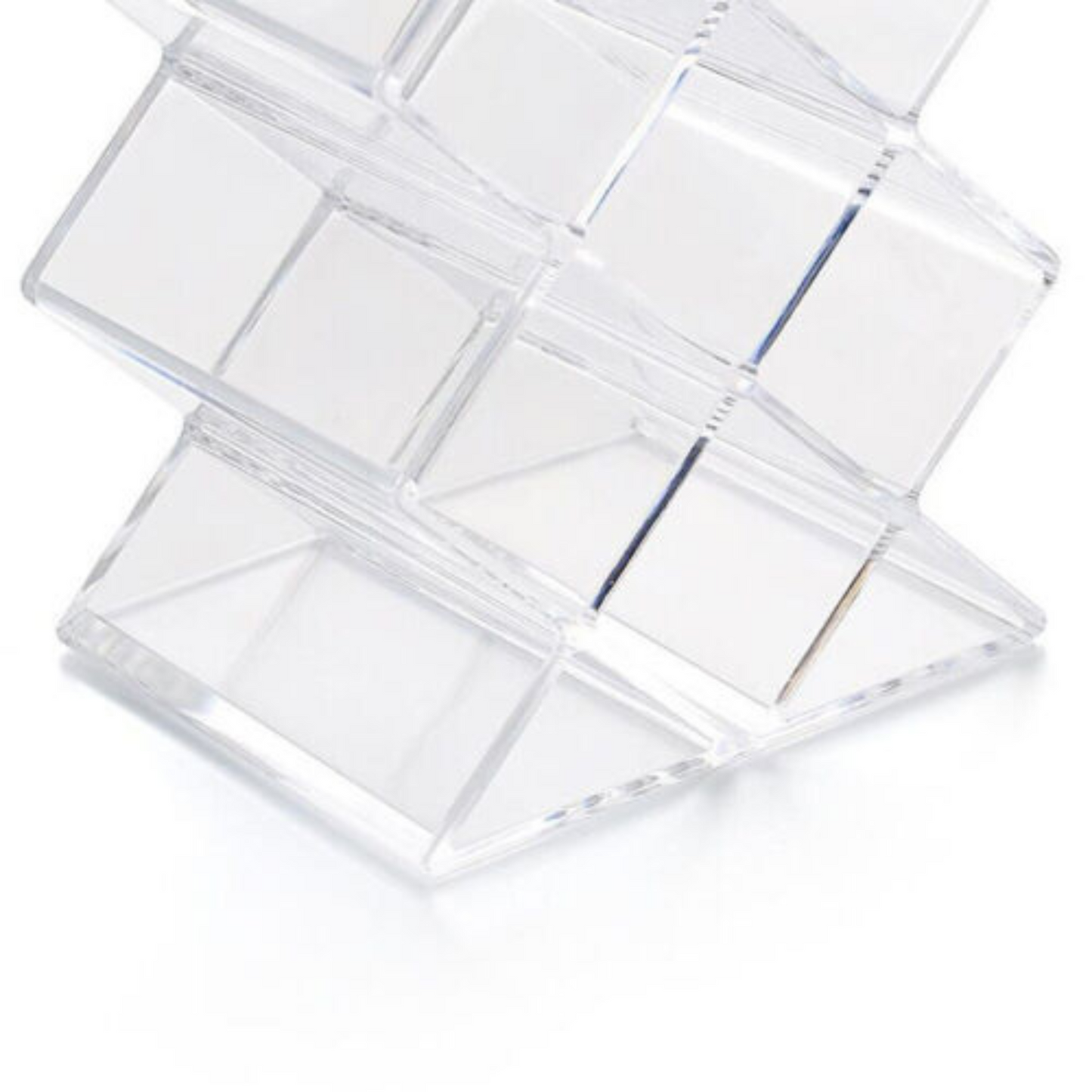 Clear Lipstick Organizer Display Stand Storage for Lipgloss and Makeup Holder