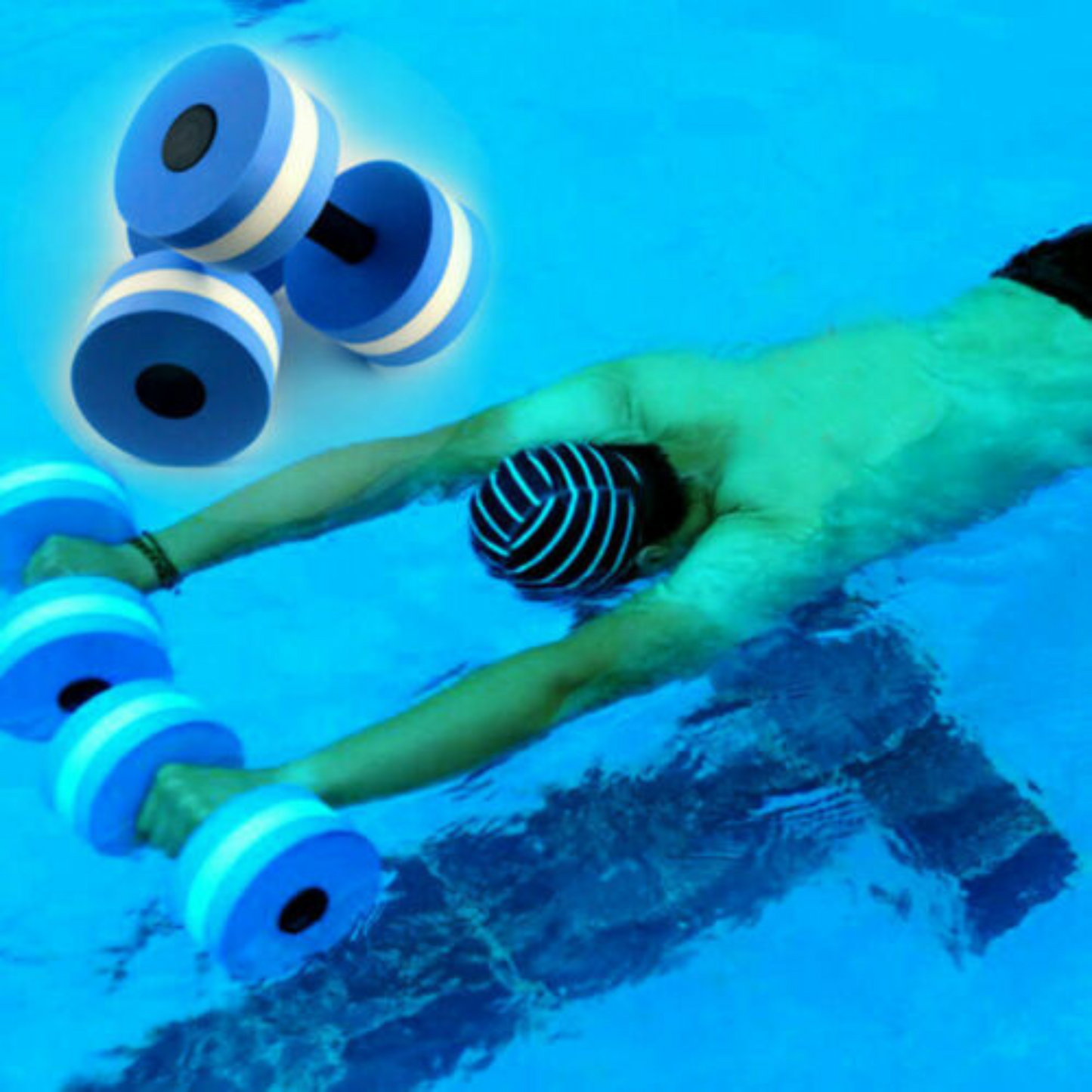 Aquatic Barbell Fitness Dumbbells Water Weight Workout Aerobics Fashion