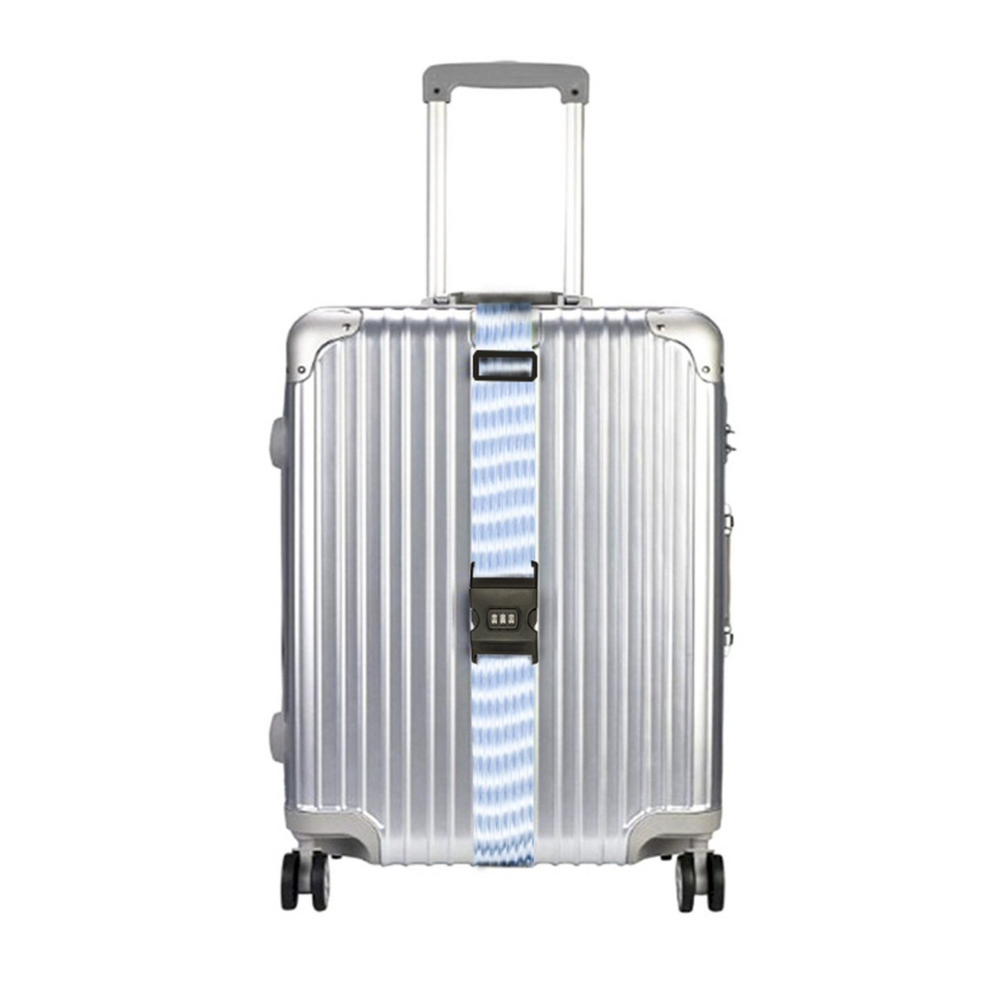 Travel Secure Lock Safe Nylon Luggage Strap Suitcase with Password Code