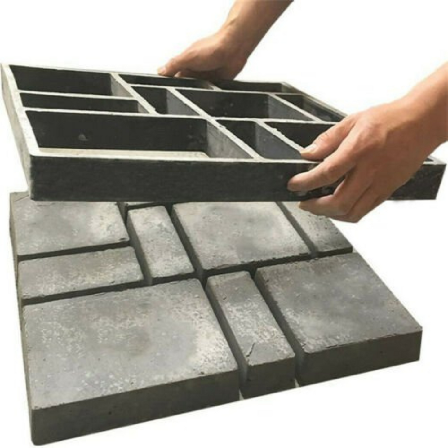 Concrete Paving Patio Mold Garden Path Maker Driveway Walk Road Stone Mould