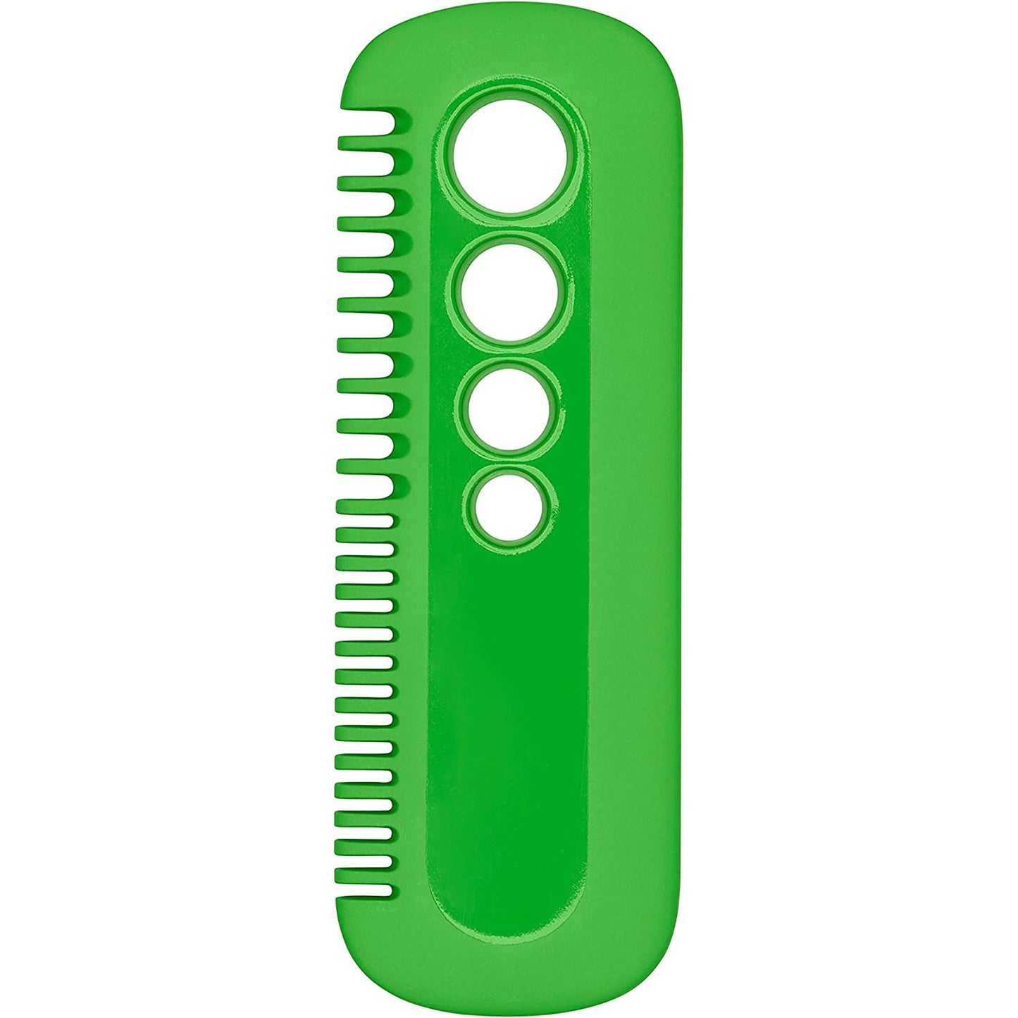 Quick and Efficient Herb and Kale Stripping Comb - Green