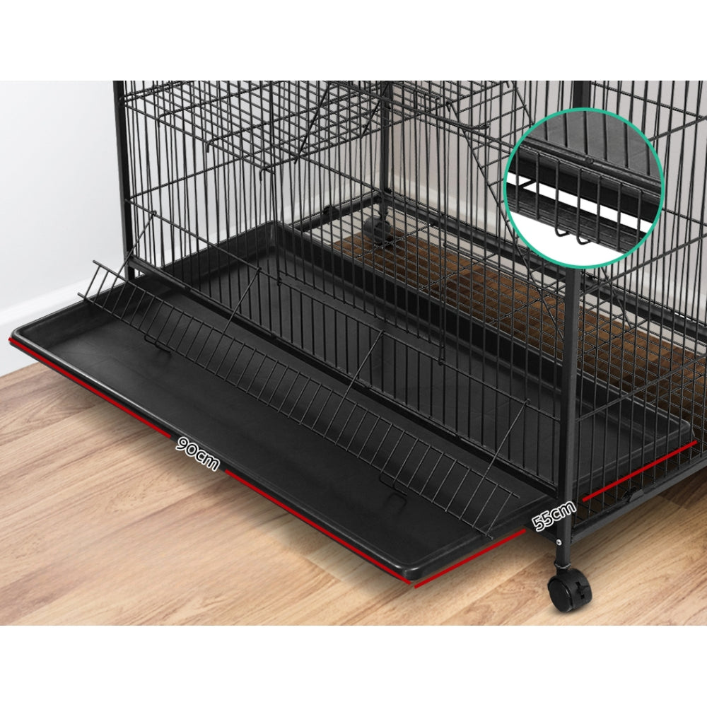 Rabbit Cage Bird Ferret Parrot Aviary Cat Hamster - 4 Level