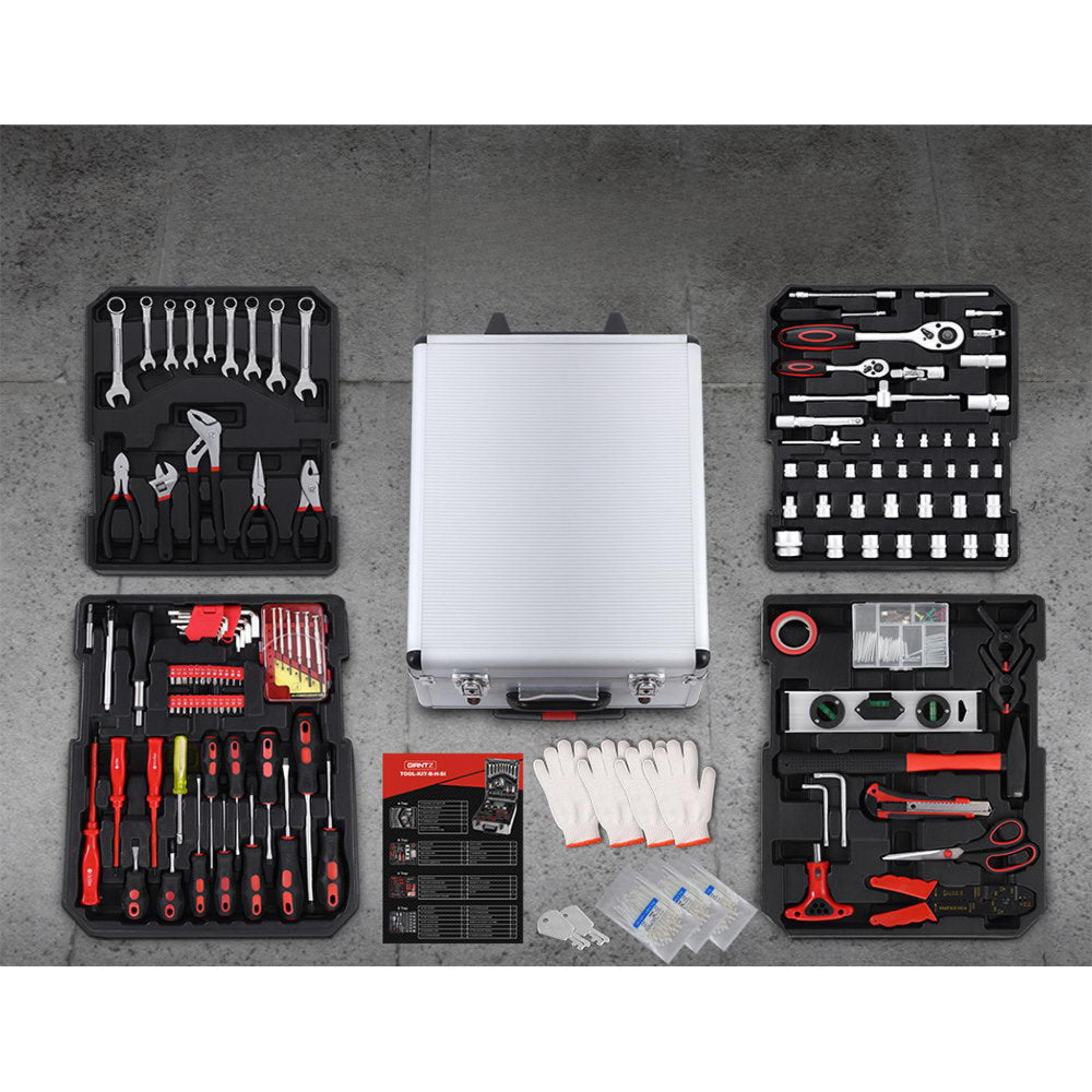 DIY Trolley Case Mechanic Box Toolbox Portable Set - 786pcs