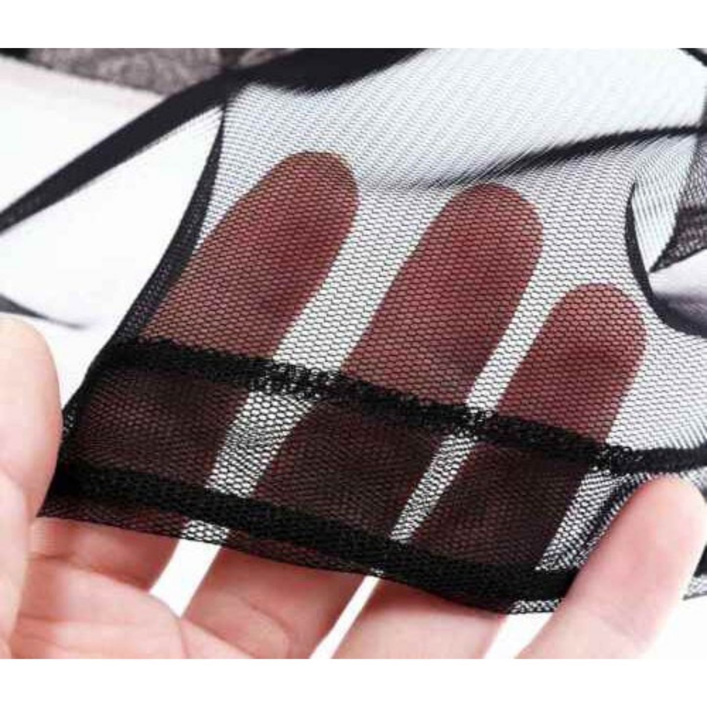 Mesh Skirt Shell Cover Nylon Net Seed Catcher for Pet Bird Cages