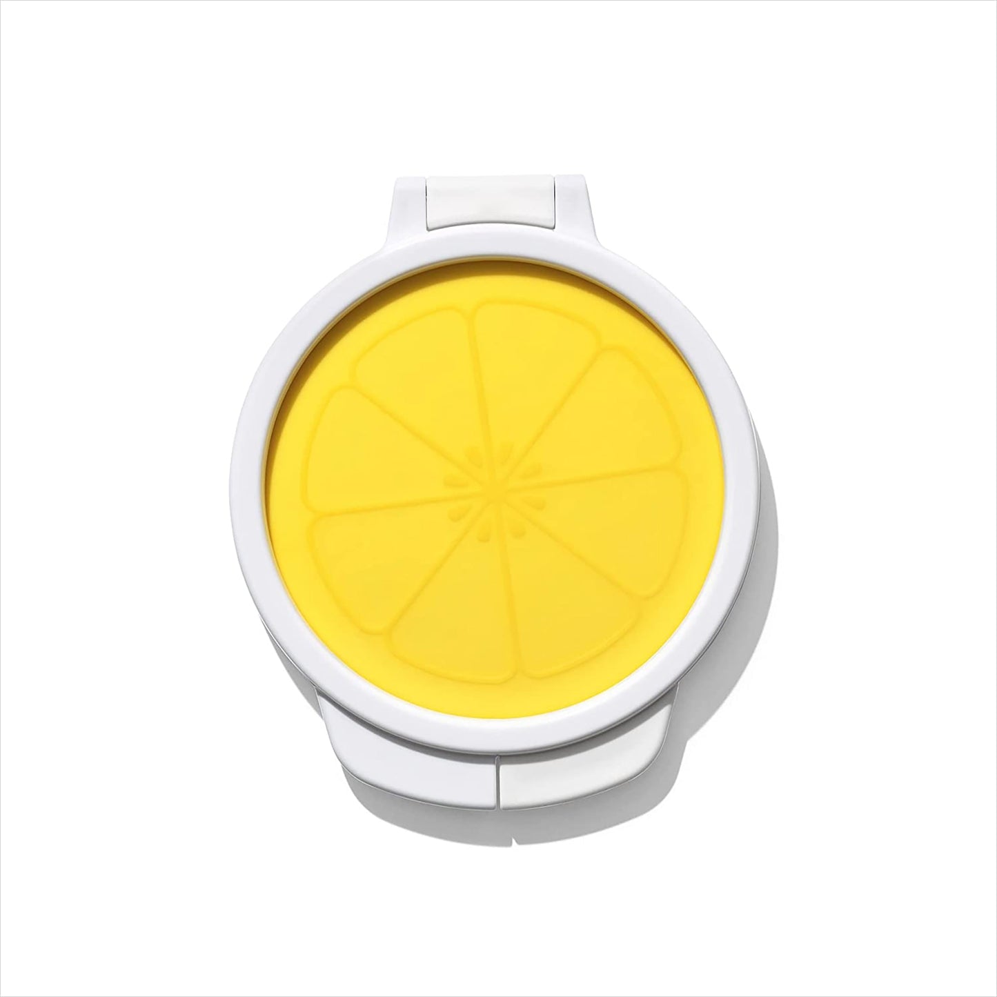 Cut and Keep Silicone Lemon Saver 5.5 Inch - Yellow