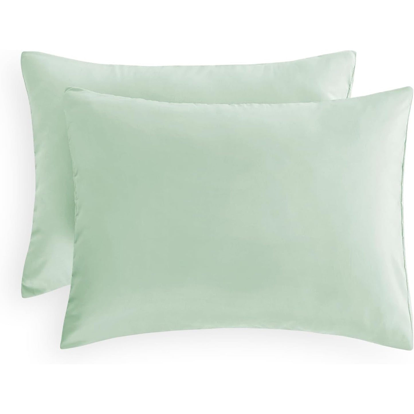 1000TC Ultra Soft Microfibre Pair of Pillowcases - Sage Green