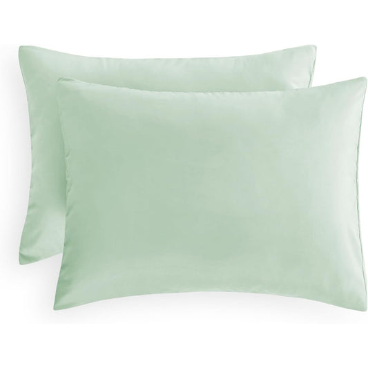 1000TC Ultra Soft Microfibre Pair of Pillowcases - Sage Green