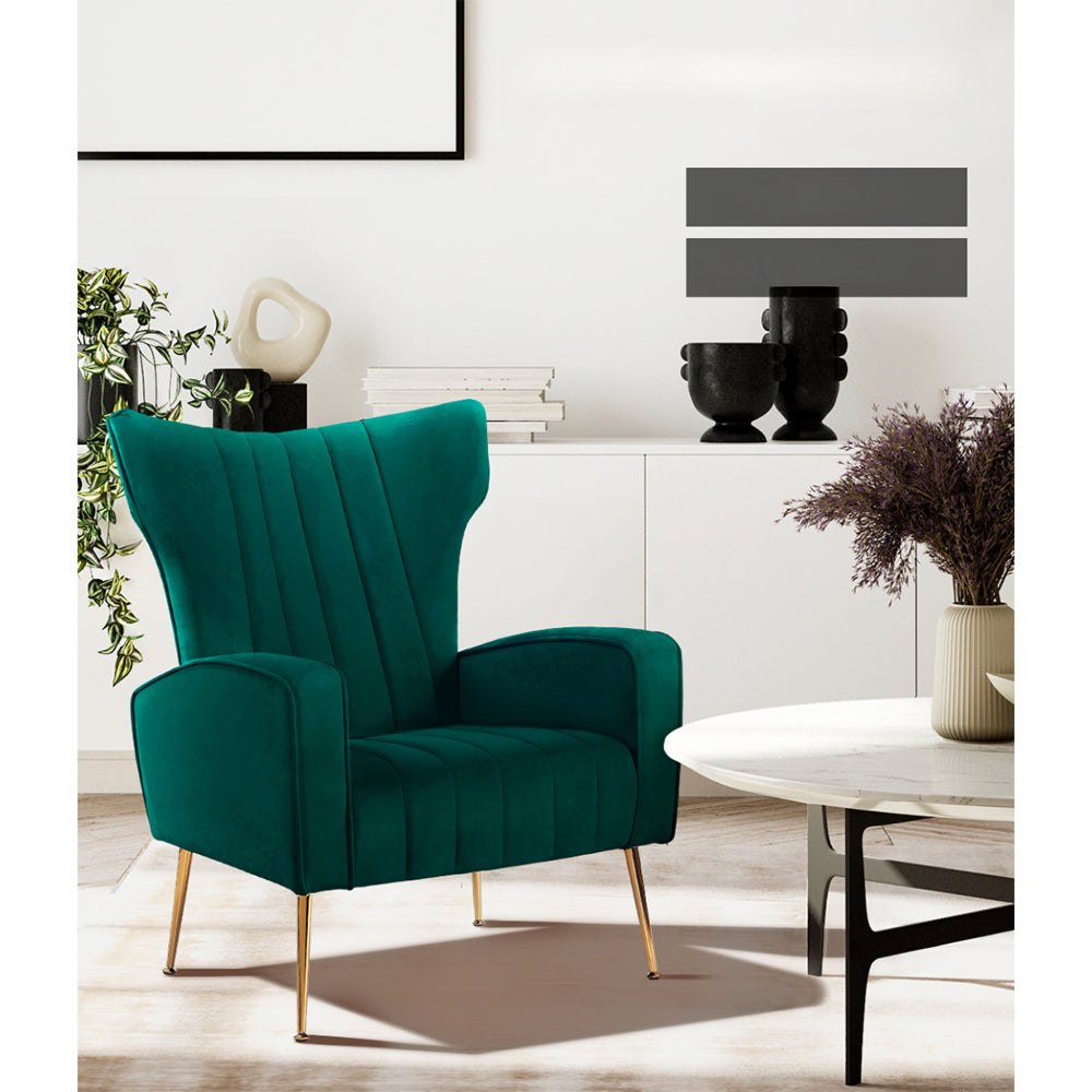 Armchair Lounge Chairs Accent Armchairs Chair Velvet Sofa Green Seat