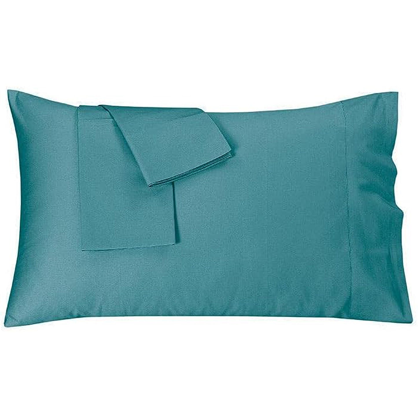 2-Piece 2000 Thread Count Egyptian Quality Microfibre Pillowcase - Biscay Blue