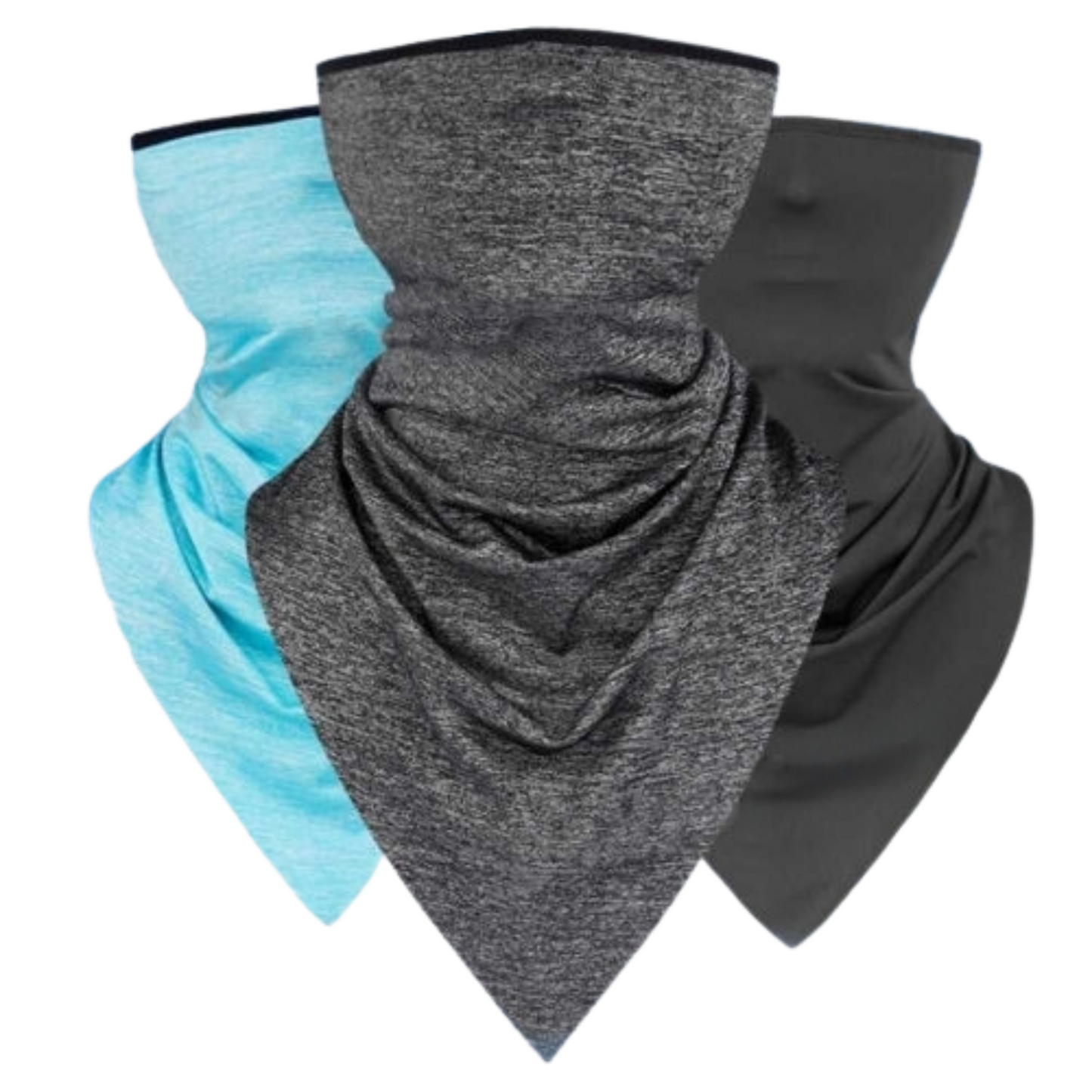Half Face Mask Scarf Balaclava Neck Cover for Motorcycle Cycling UV Sun Protection