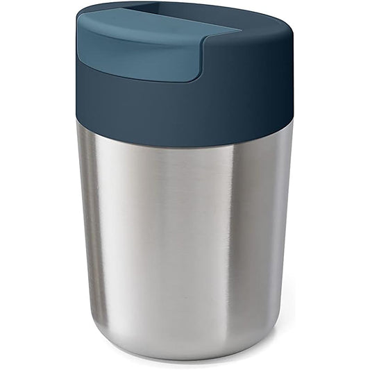 Leak Proof Sipp Travel Mug with Flip Top Cap 340 ml - Stainless Steel