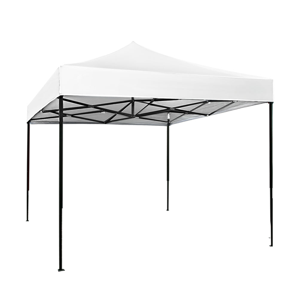 Gazebo Pop Up Marquee Outdoor Wedding Tent Kit White - 3x3m