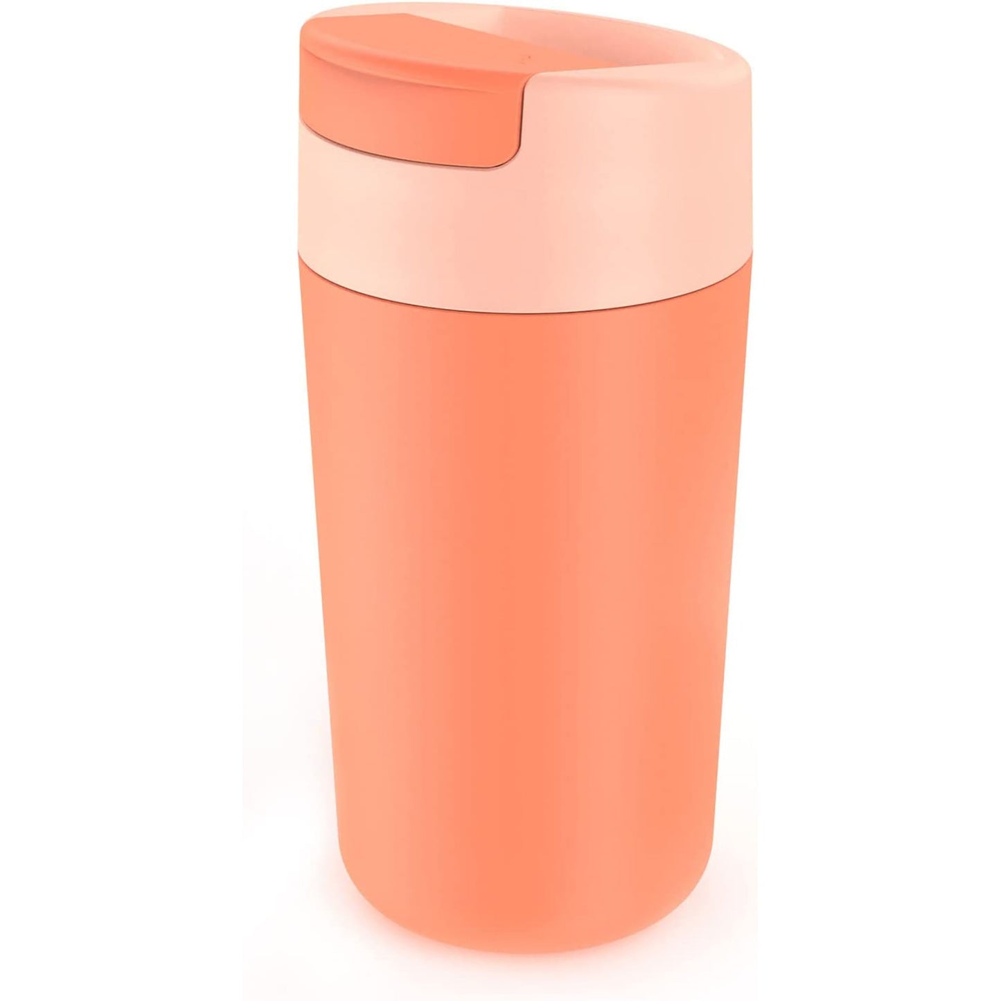 Leak Proof Sipp Travel Mug with Flip Top Cap 454 ml - Coral