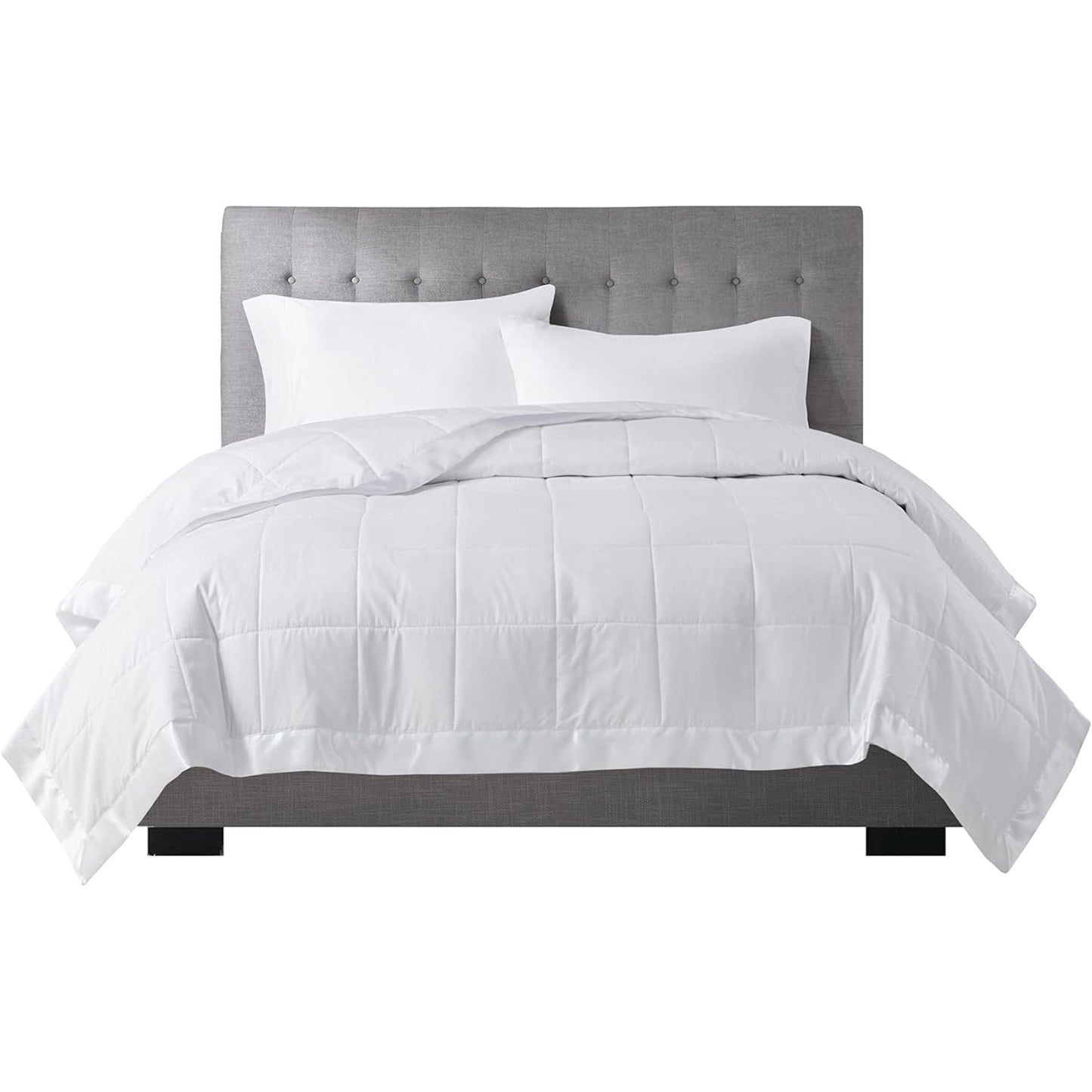 Lightweight Microfibre Down Alternative Blanket - White